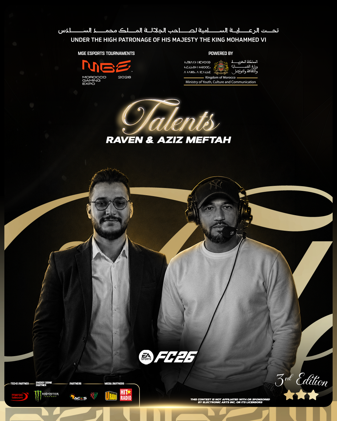 Morocco Gaming Expo — identity 6